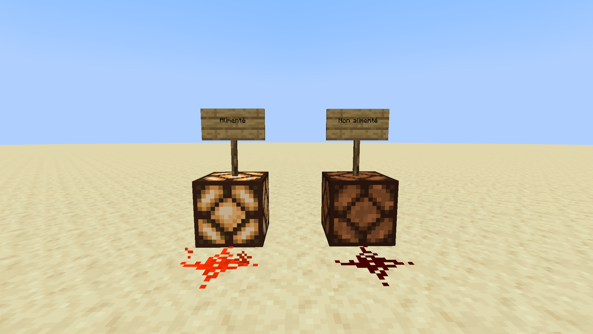Lampes de Redstone